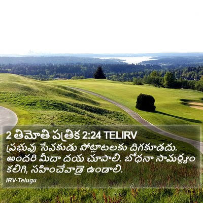 2 తిమోతి పత్రిక 2:24 TELIRV Bible Verse Image