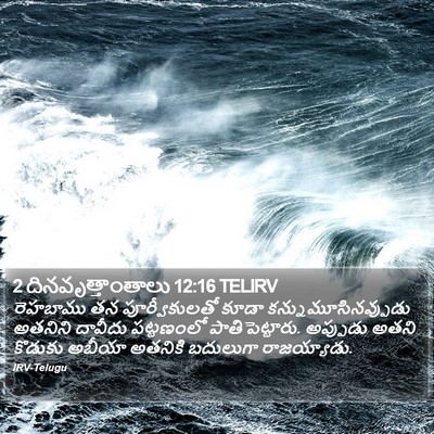 2 దినవృత్తాంతాలు 12:16 TELIRV Bible Verse Image