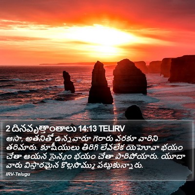 2 దినవృత్తాంతాలు 14:13 TELIRV Bible Verse Image