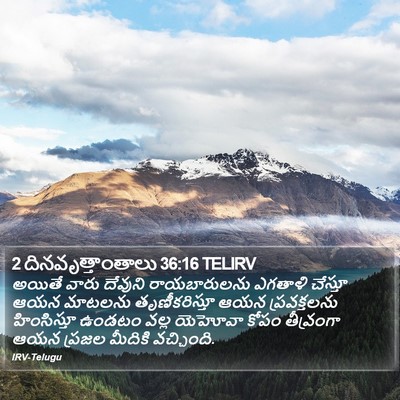 2 దినవృత్తాంతాలు 36:16 TELIRV Bible Verse Image
