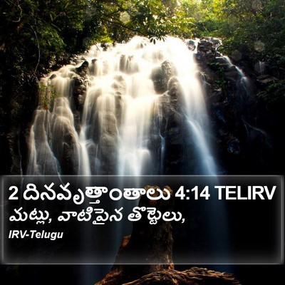 2 దినవృత్తాంతాలు 4:14 TELIRV Bible Verse Image