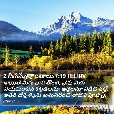 2 దినవృత్తాంతాలు 7:19 TELIRV Bible Verse Image