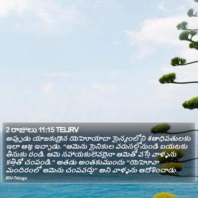2 రాజులు 11:15 TELIRV Bible Verse Image