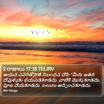2 రాజులు 17:35 TELIRV Bible Verse Image