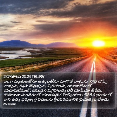 2 రాజులు 23:24 TELIRV Bible Verse Image