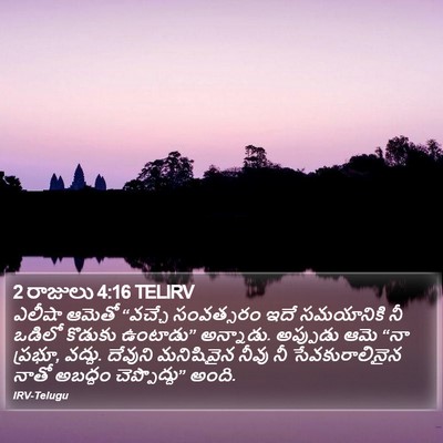 2 రాజులు 4:16 TELIRV Bible Verse Image