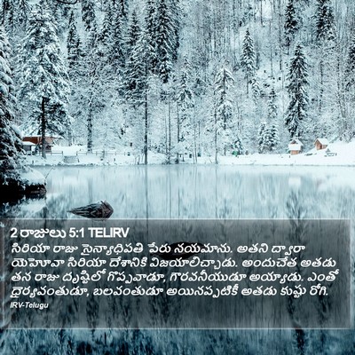 2 రాజులు 5:1 TELIRV Bible Verse Image