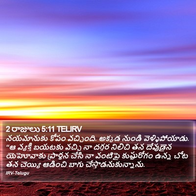 2 రాజులు 5:11 TELIRV Bible Verse Image