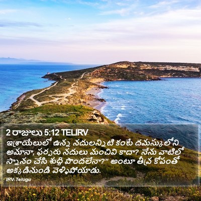 2 రాజులు 5:12 TELIRV Bible Verse Image