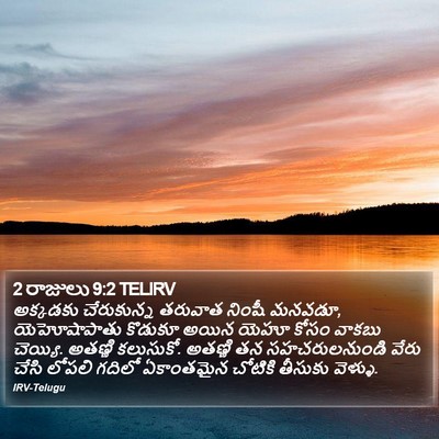 2 రాజులు 9:2 TELIRV Bible Verse Image