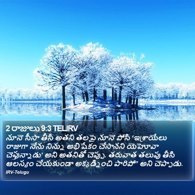 2 రాజులు 9:3 TELIRV Bible Verse Image