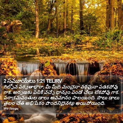 2 సమూయేలు 1:21 TELIRV Bible Verse Image