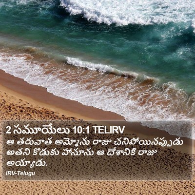 2 సమూయేలు 10:1 TELIRV Bible Verse Image