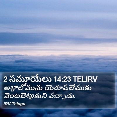 2 సమూయేలు 14:23 TELIRV Bible Verse Image