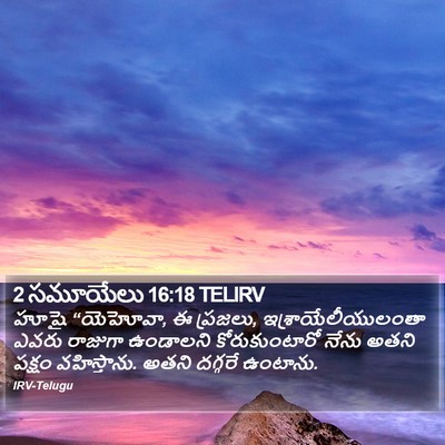 2 సమూయేలు 16:18 TELIRV Bible Verse Image