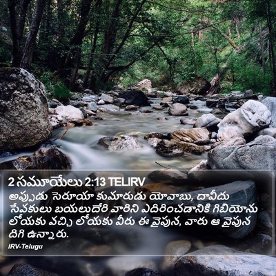 2 సమూయేలు 2:13 TELIRV Bible Verse Image