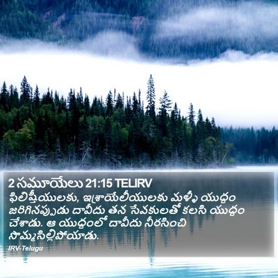 2 సమూయేలు 21:15 TELIRV Bible Verse Image