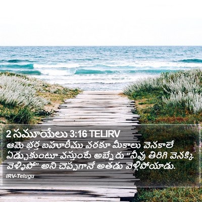 2 సమూయేలు 3:16 TELIRV Bible Verse Image