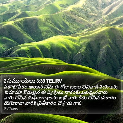 2 సమూయేలు 3:39 TELIRV Bible Verse Image