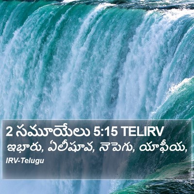 2 సమూయేలు 5:15 TELIRV Bible Verse Image