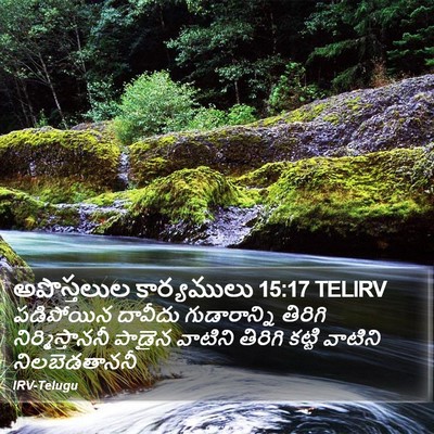 అపొస్తలుల కార్యములు 15:17 TELIRV Bible Verse Image