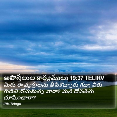 అపొస్తలుల కార్యములు 19:37 TELIRV Bible Verse Image