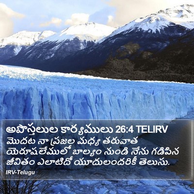 అపొస్తలుల కార్యములు 26:4 TELIRV Bible Verse Image