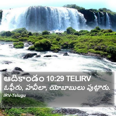 ఆదికాండం 10:29 TELIRV Bible Verse Image