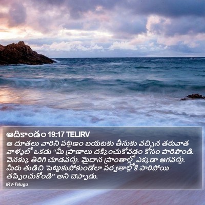 ఆదికాండం 19:17 TELIRV Bible Verse Image
