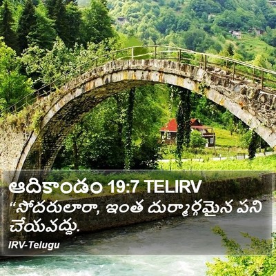 ఆదికాండం 19:7 TELIRV Bible Verse Image
