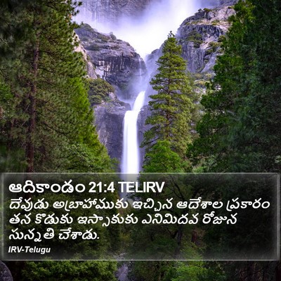 ఆదికాండం 21:4 TELIRV Bible Verse Image