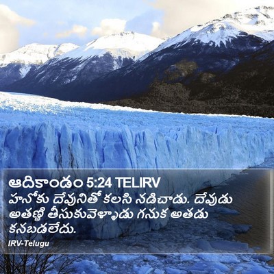 ఆదికాండం 5:24 TELIRV Bible Verse Image