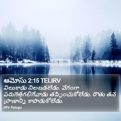 ఆమోసు 2:15 TELIRV Bible Verse Image
