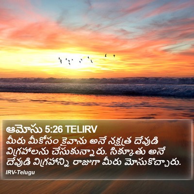 ఆమోసు 5:26 TELIRV Bible Verse Image