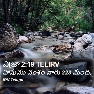 ఎజ్రా 2:19 TELIRV Bible Verse Image