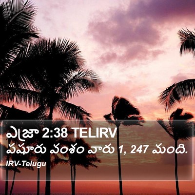 ఎజ్రా 2:38 TELIRV Bible Verse Image