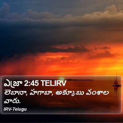 ఎజ్రా 2:45 TELIRV Bible Verse Image