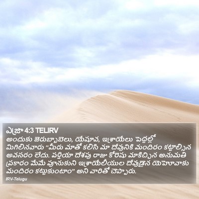 ఎజ్రా 4:3 TELIRV Bible Verse Image