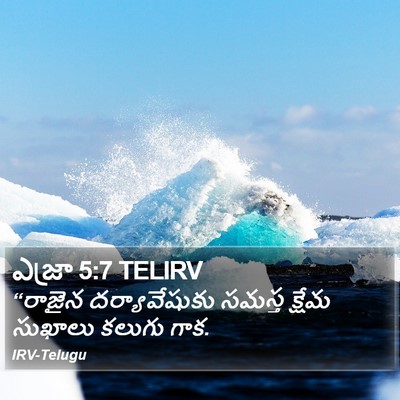 ఎజ్రా 5:7 TELIRV Bible Verse Image