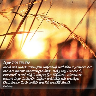 ఎజ్రా 7:21 TELIRV Bible Verse Image