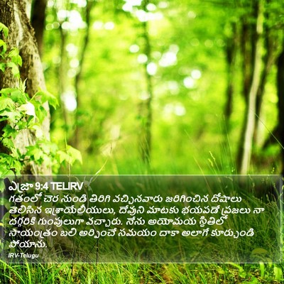 ఎజ్రా 9:4 TELIRV Bible Verse Image