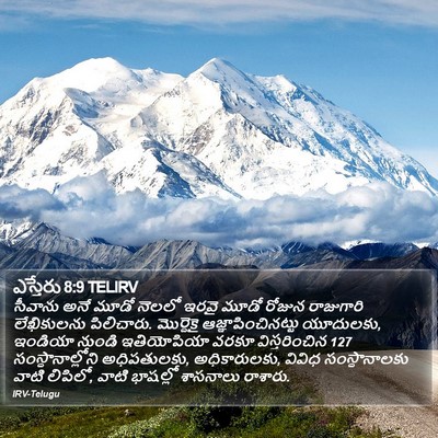 ఎస్తేరు 8:9 TELIRV Bible Verse Image