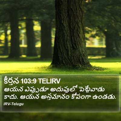 కీర్తన 103:9 TELIRV Bible Verse Image