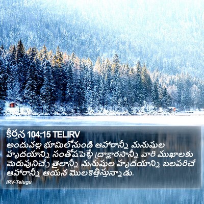 కీర్తన 104:15 TELIRV Bible Verse Image