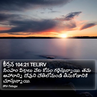 కీర్తన 104:21 TELIRV Bible Verse Image