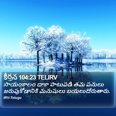 కీర్తన 104:23 TELIRV Bible Verse Image