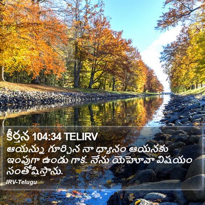 కీర్తన 104:34 TELIRV Bible Verse Image