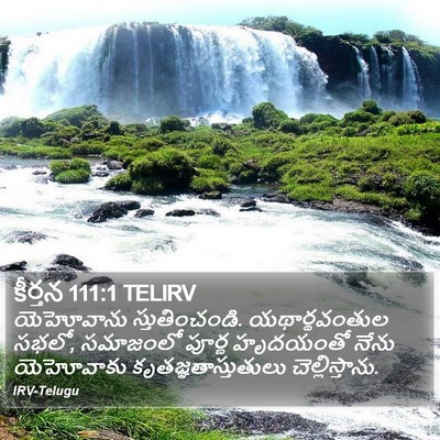 కీర్తన 111:1 TELIRV Bible Verse Image