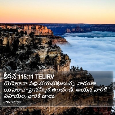 కీర్తన 115:11 TELIRV Bible Verse Image