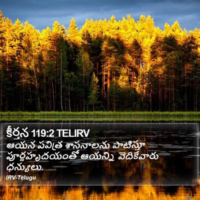 కీర్తన 119:2 TELIRV Bible Verse Image